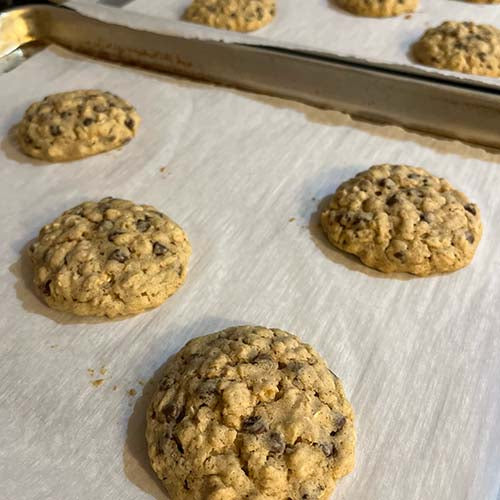 GF Mini Oatmeal Chocolate Chip Cookies