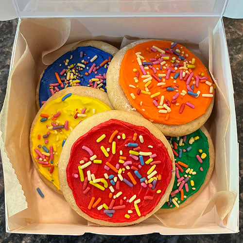 Frosted Sugar Cookies