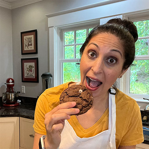 Triple Chocolate Cookies