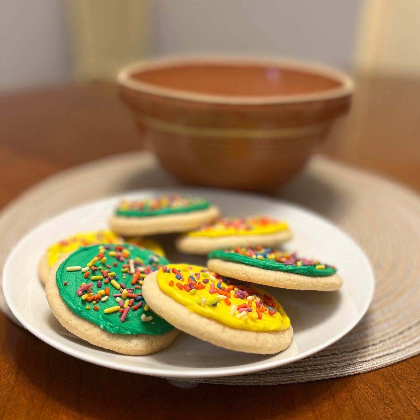 Frosted Sugar Cookies