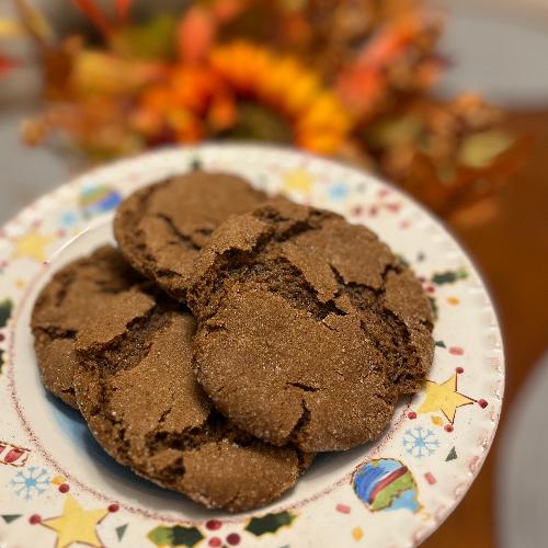 Ginger (No) Snap Cookies