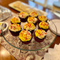 Red Velvet Cupcakes w/ Lemon Cream Cheese Frosting
